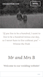 Mobile Screenshot of mrandmrsb.com